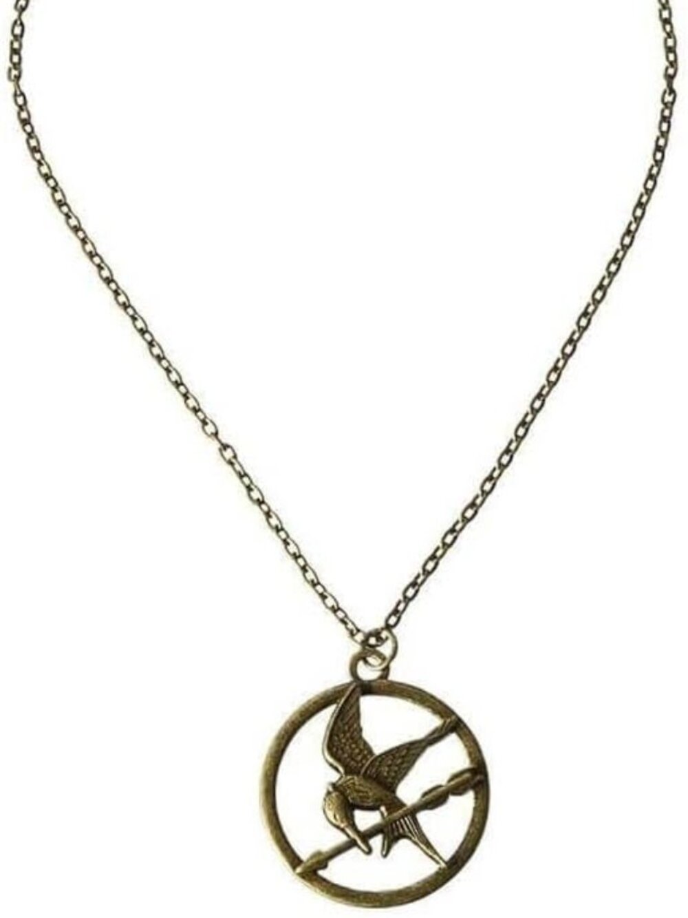 The Hunger Games Mockingjay Single Chain Necklace NECA
